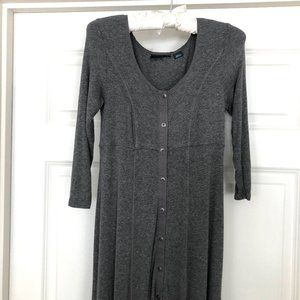 Anthropologie Cotton Knit Jersey Dress